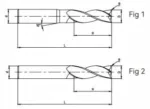 Фреза твердосплавная радиусная 1 мм R1 (OKE OMPQ-3R-080R1.0)