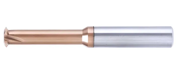 Резьбофреза твердосплавная M1.2×0,25 одновитковая, AlCrSiN